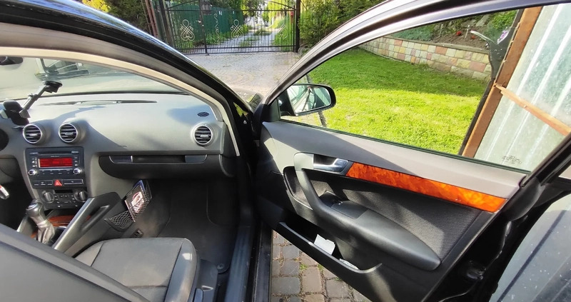 Audi A3 cena 22900 przebieg: 179833, rok produkcji 2007 z Myślenice małe 379